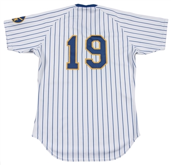 1988 Robin Yount Game Used Milwaukee Brewers Home Jersey (Sports Investors Authentication)
